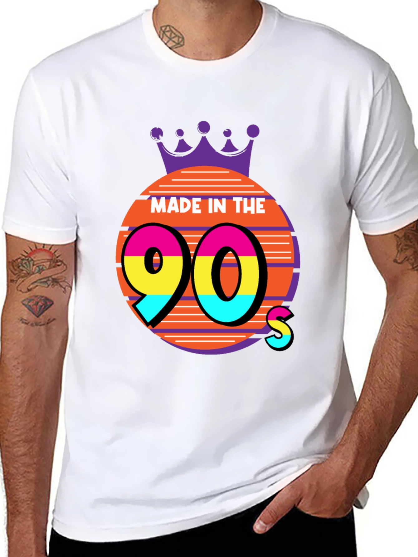 Made in the 90s Graphic Tee - Retro Style