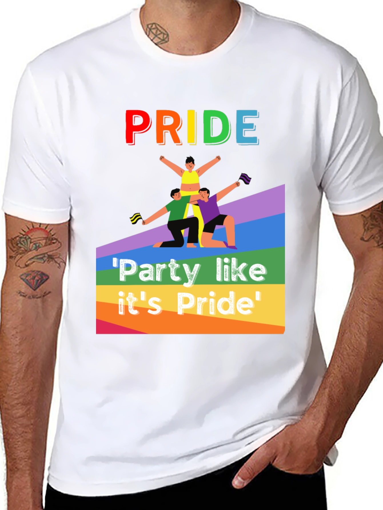 Pride Celebration Graphic Tee
