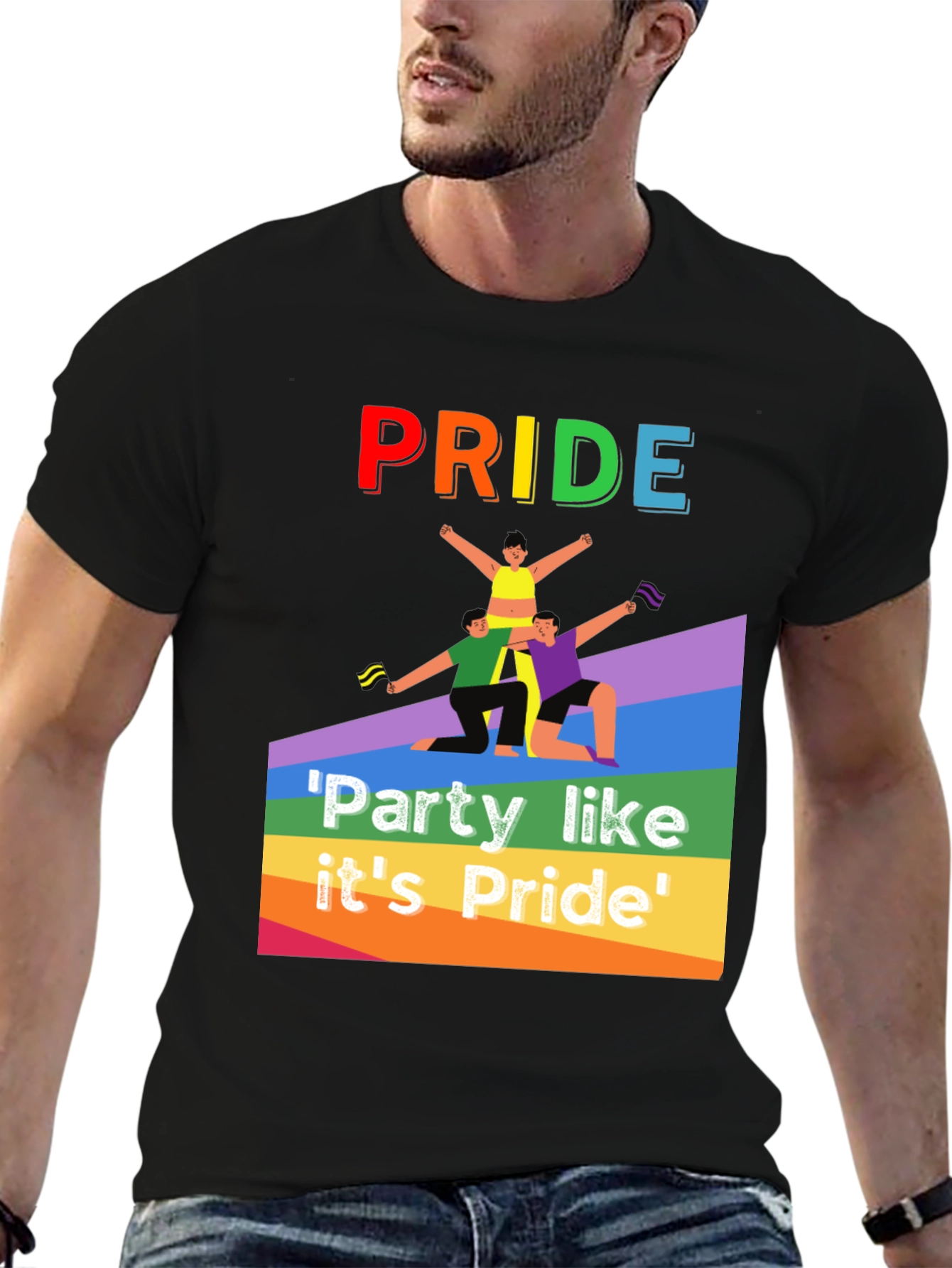 Pride Celebration Graphic Tee