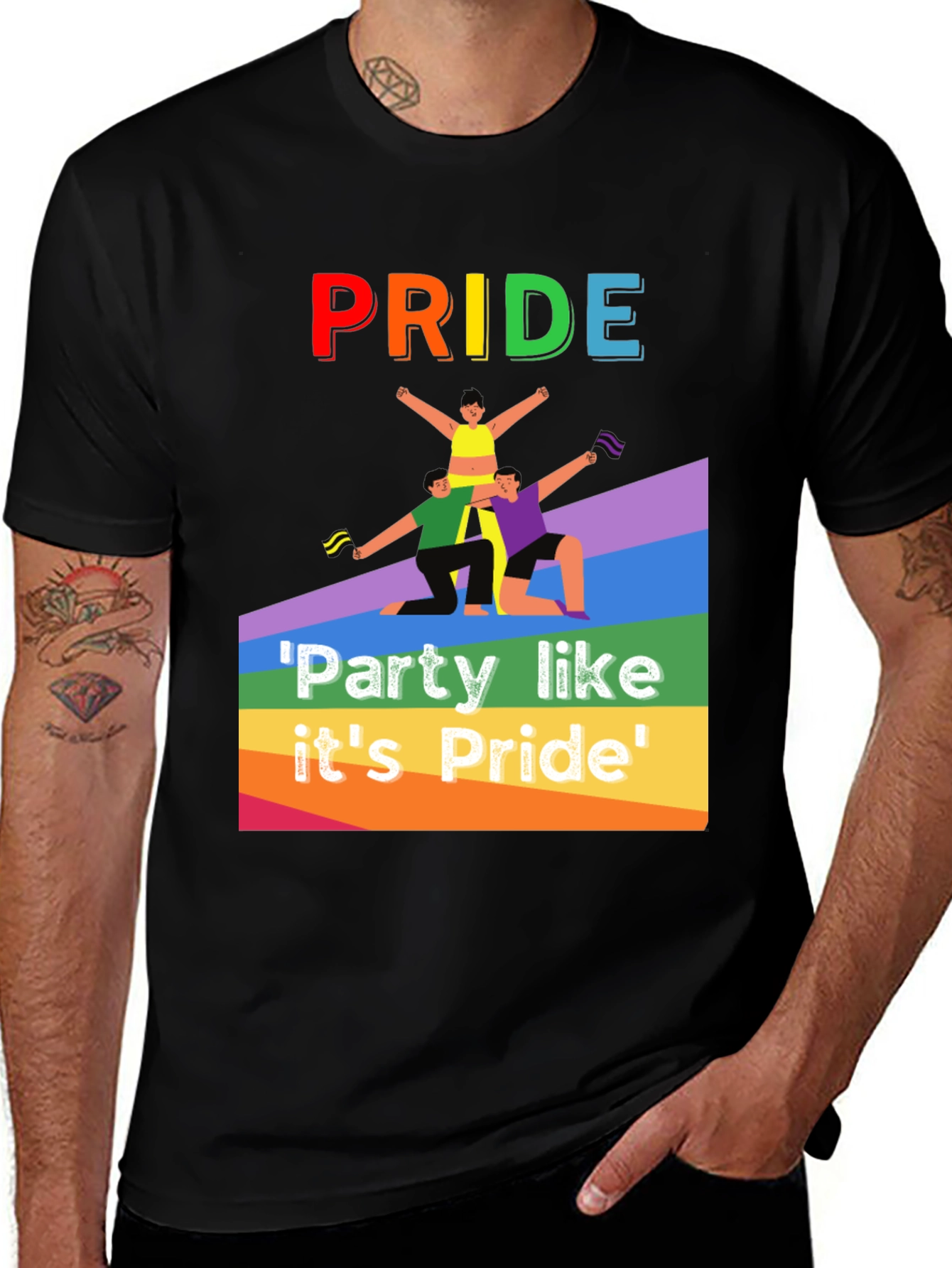Pride Celebration Graphic Tee