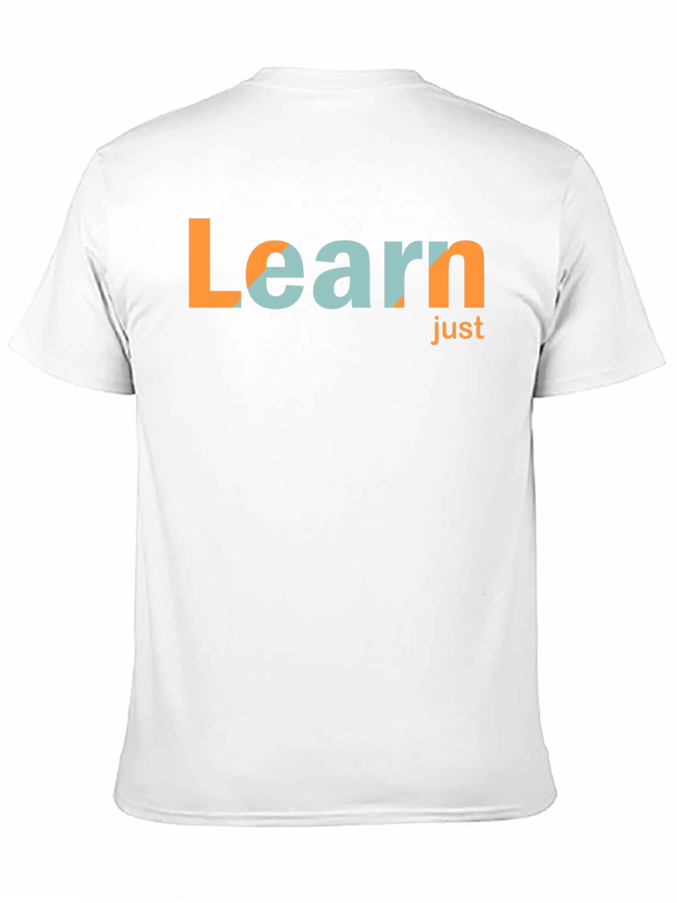 Learn Just Black T-Shirt