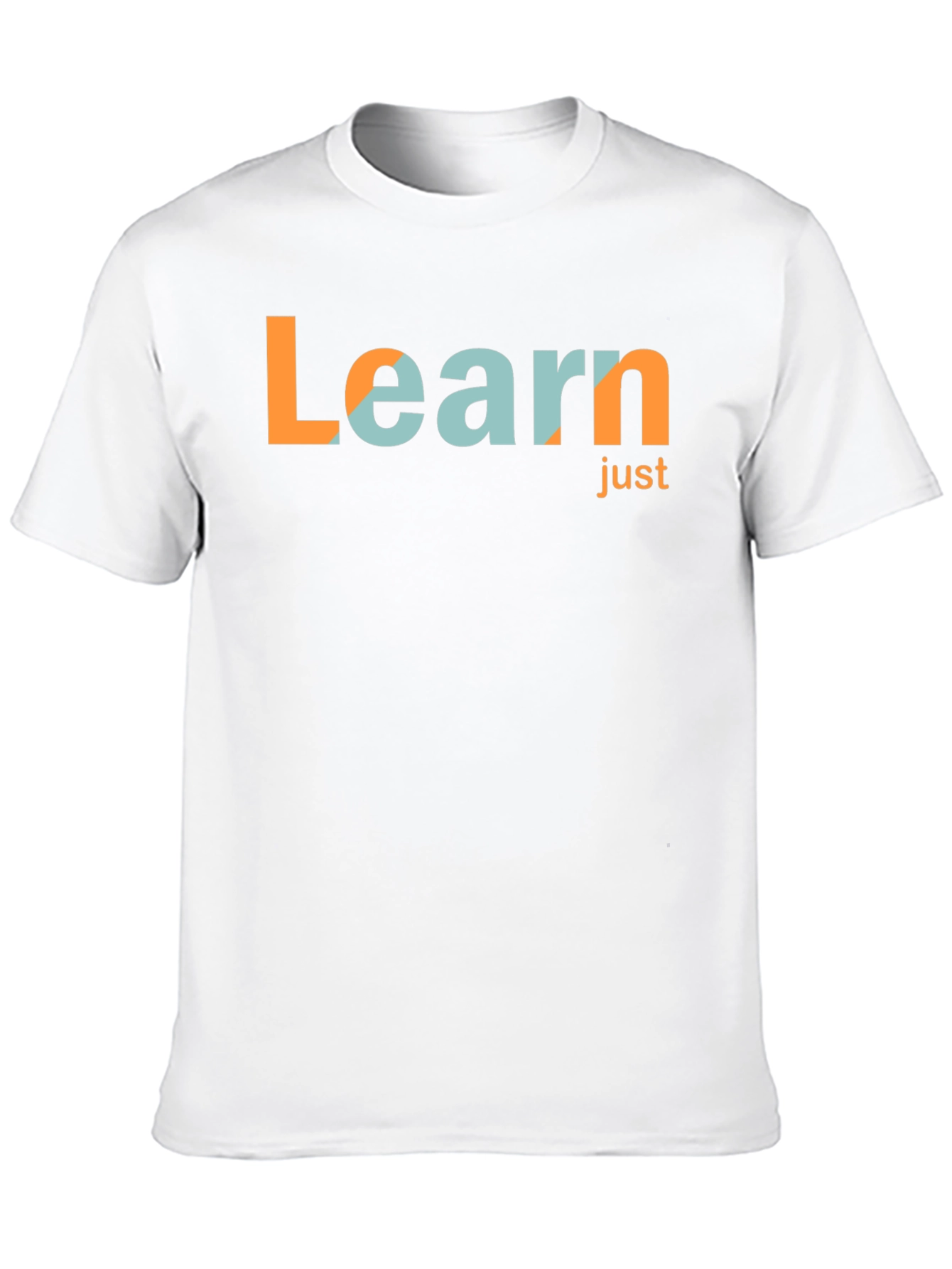 Learn Just Black T-Shirt