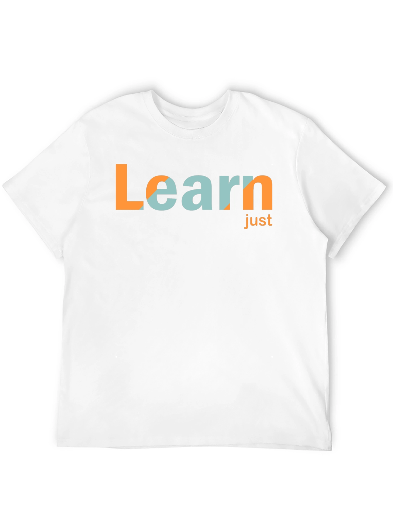 Learn Just Black T-Shirt
