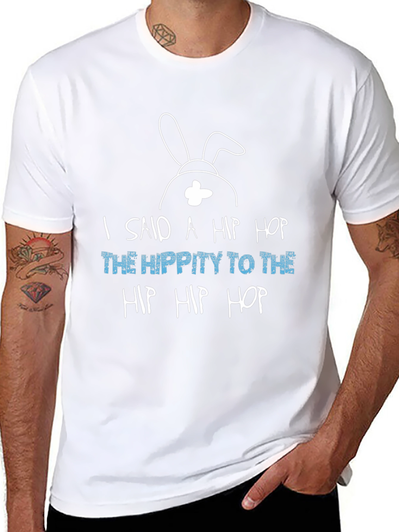Hip Hop Easter Bunny T-Shirt