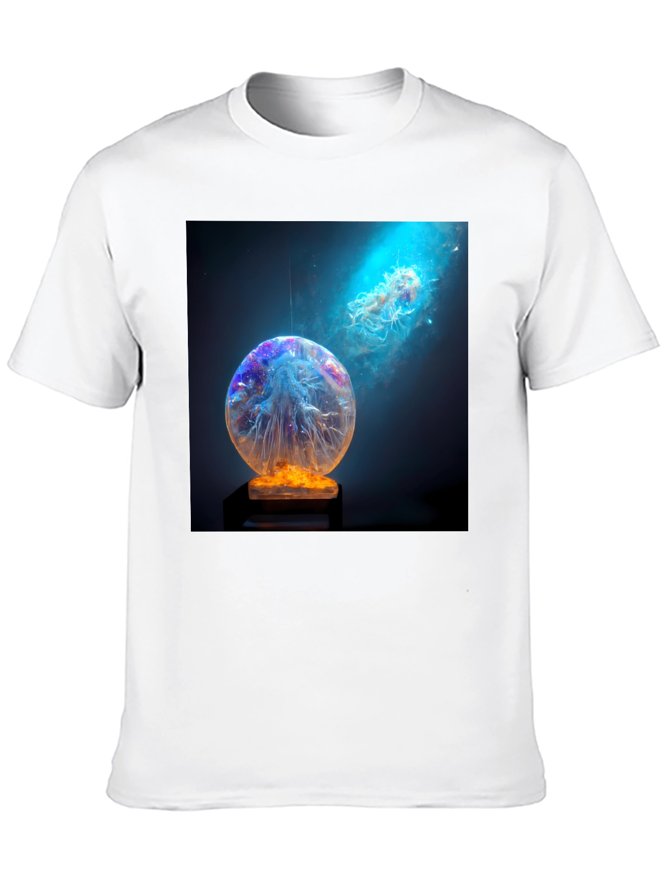 Galactic Jellyfish Art T-Shirt