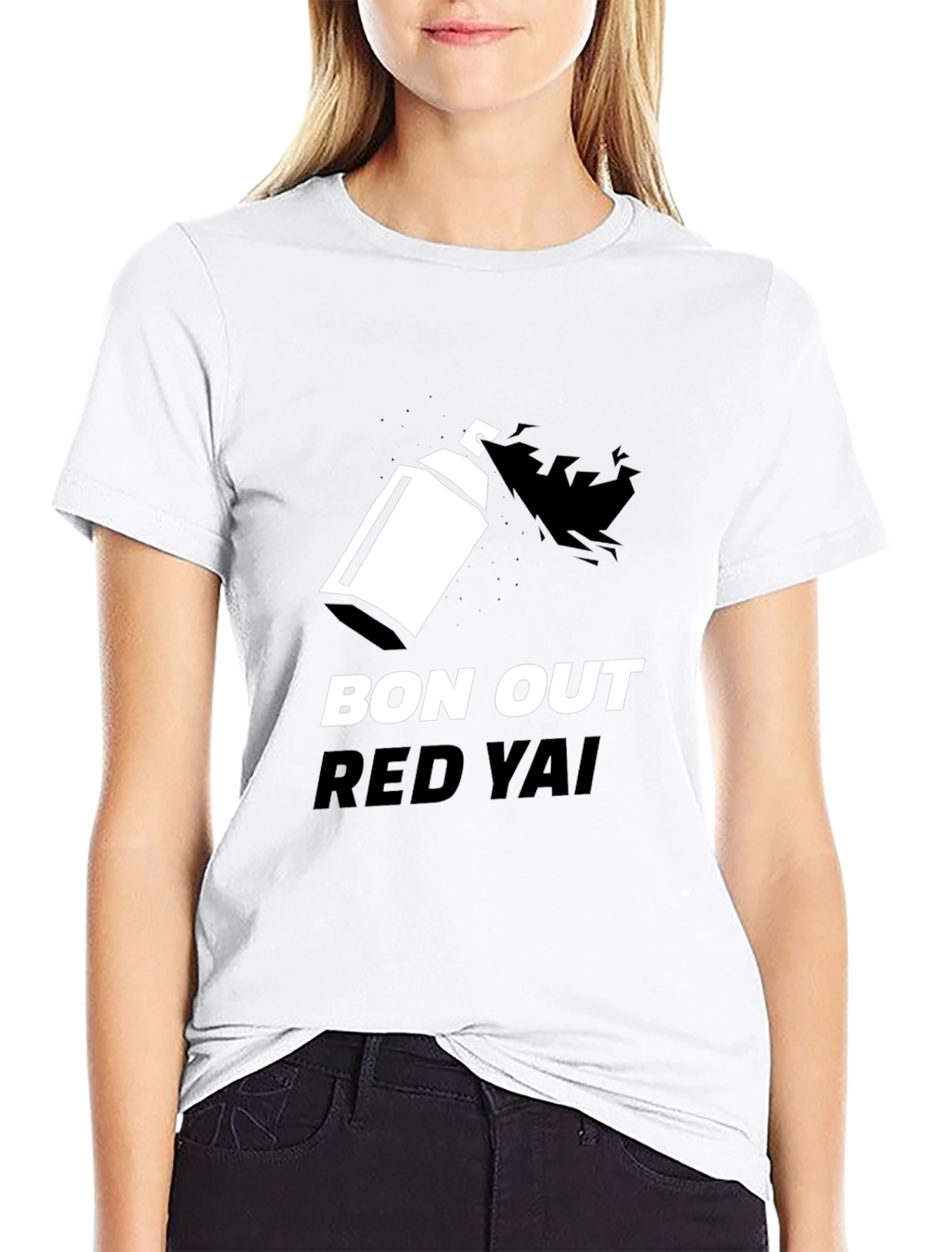 Bon Out Red Yai Graphic Tee