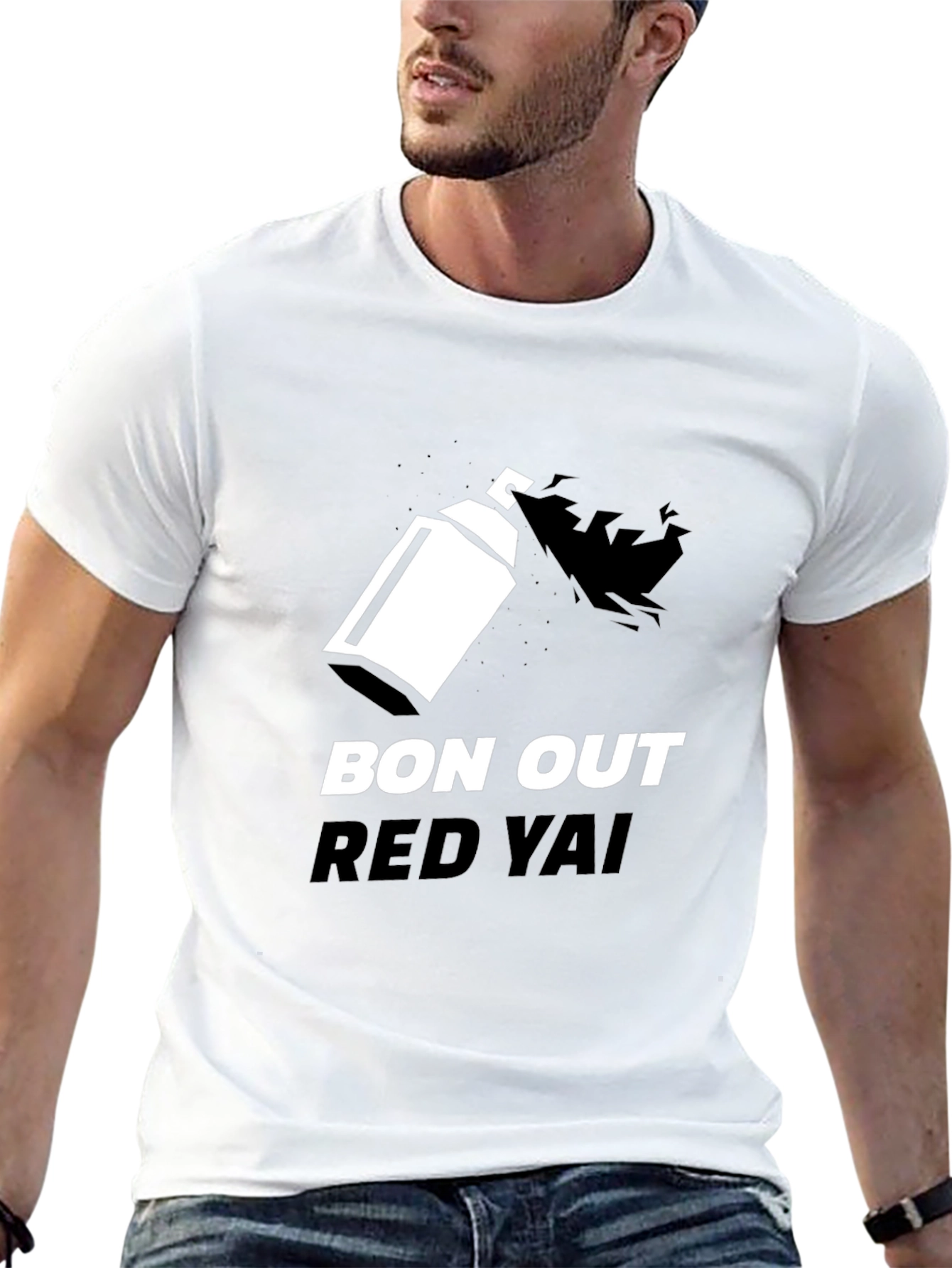 Bon Out Red Yai Graphic Tee