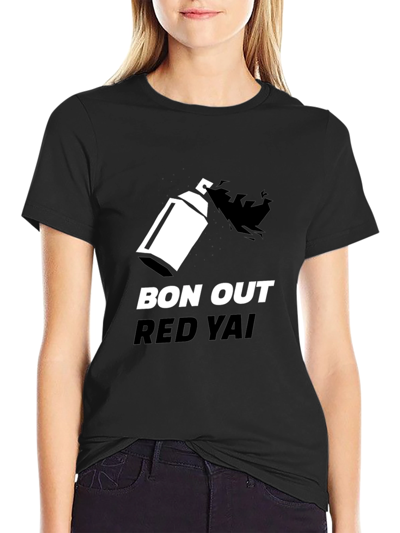Bon Out Red Yai Graphic Tee