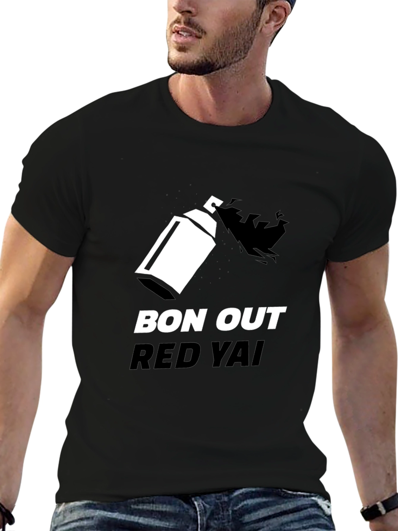 Bon Out Red Yai Graphic Tee