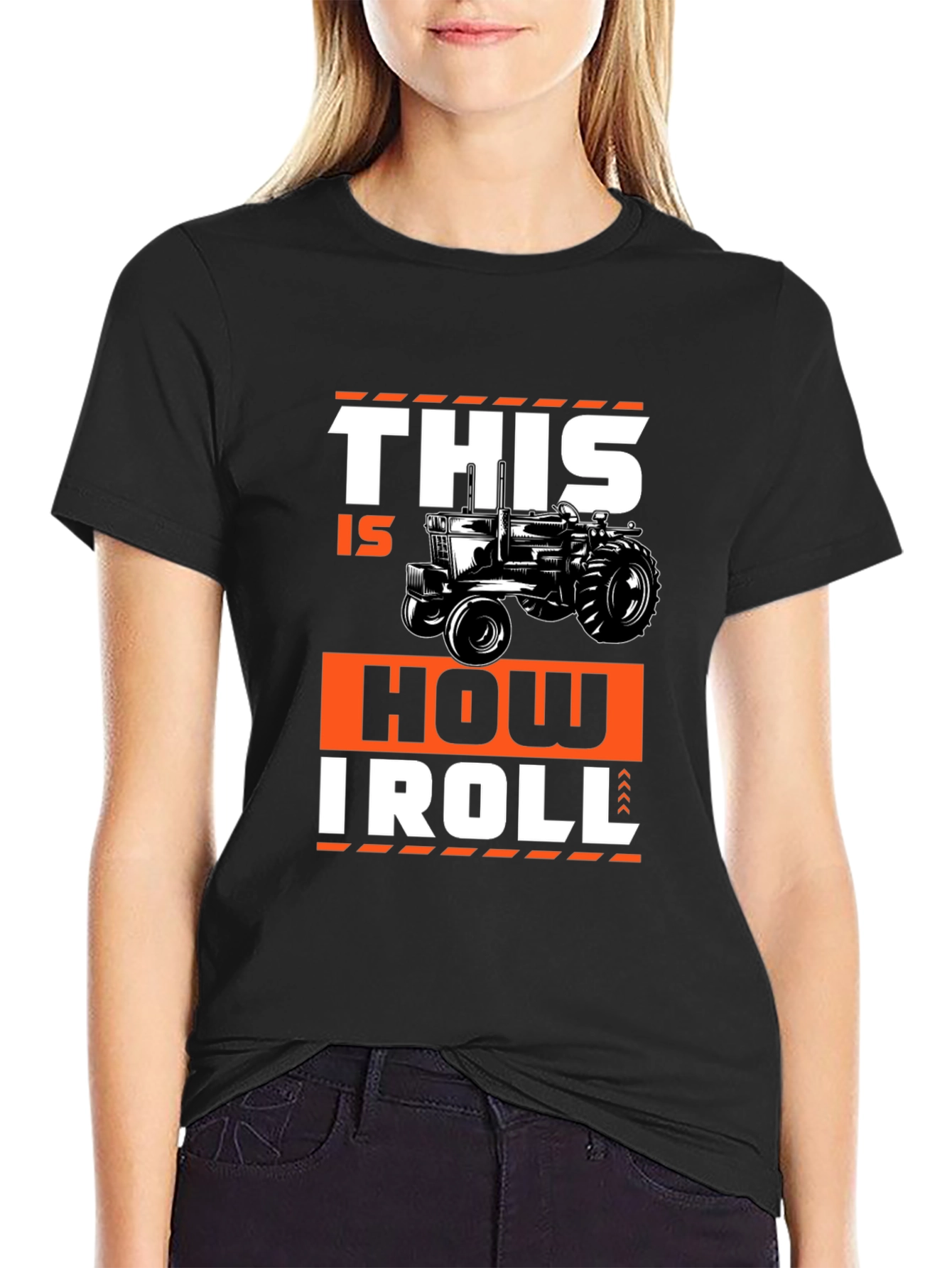 This Is How I Roll Tractor Graphic Tee