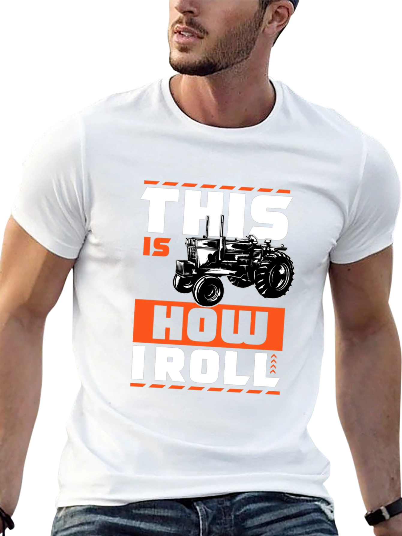 This Is How I Roll Tractor Graphic Tee