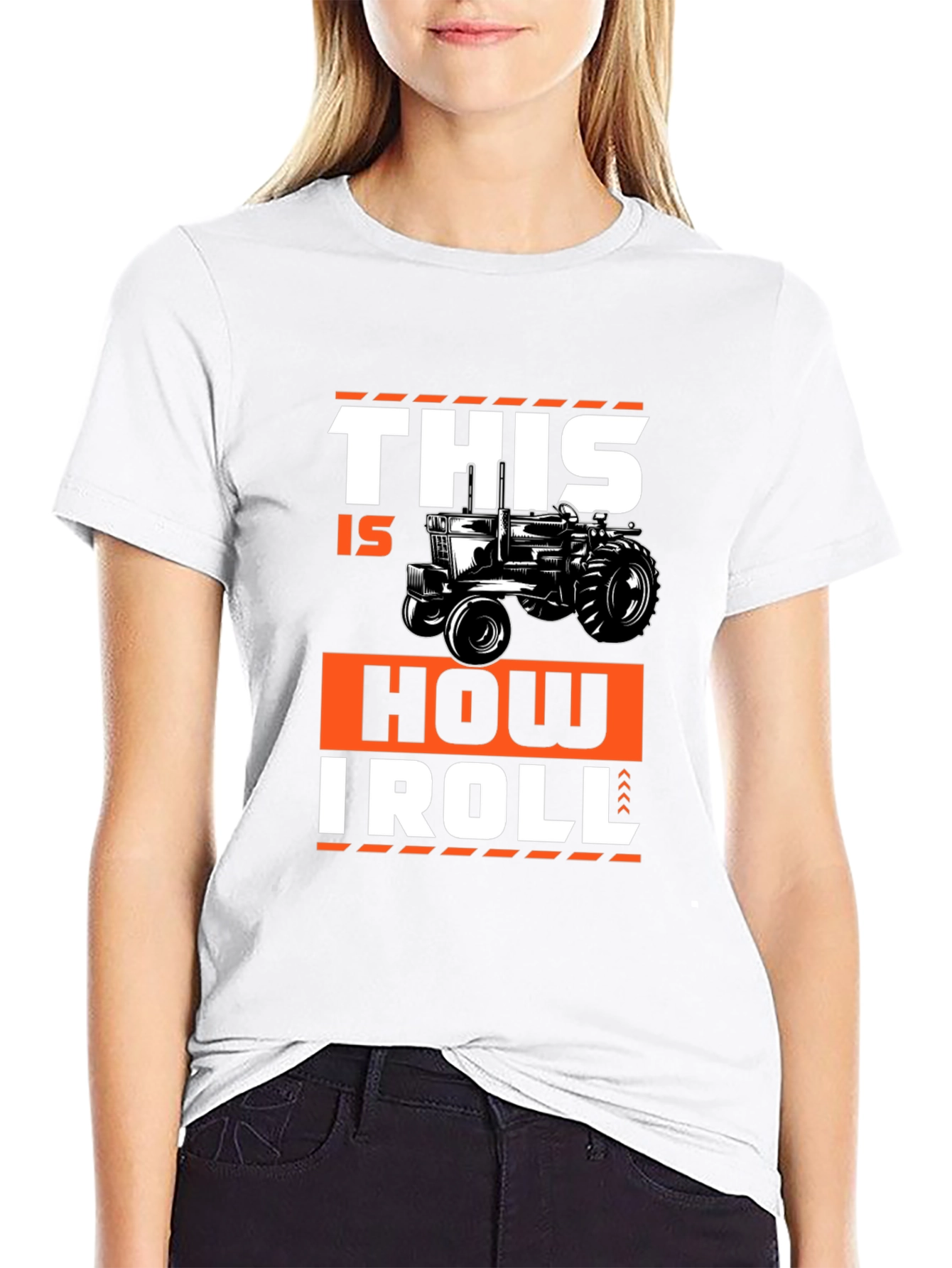This Is How I Roll Tractor Graphic Tee