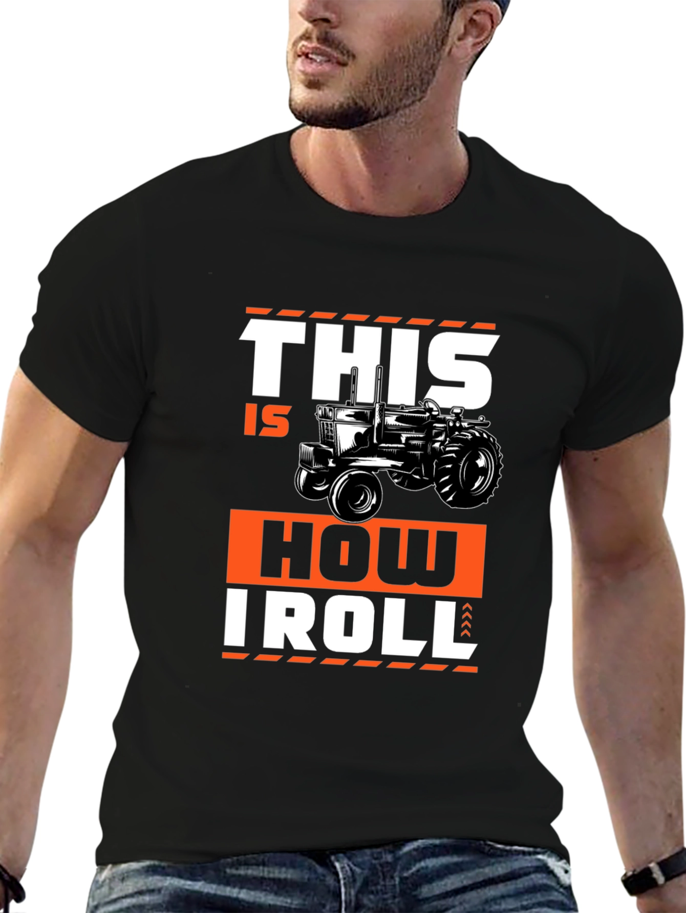 This Is How I Roll Tractor Graphic Tee