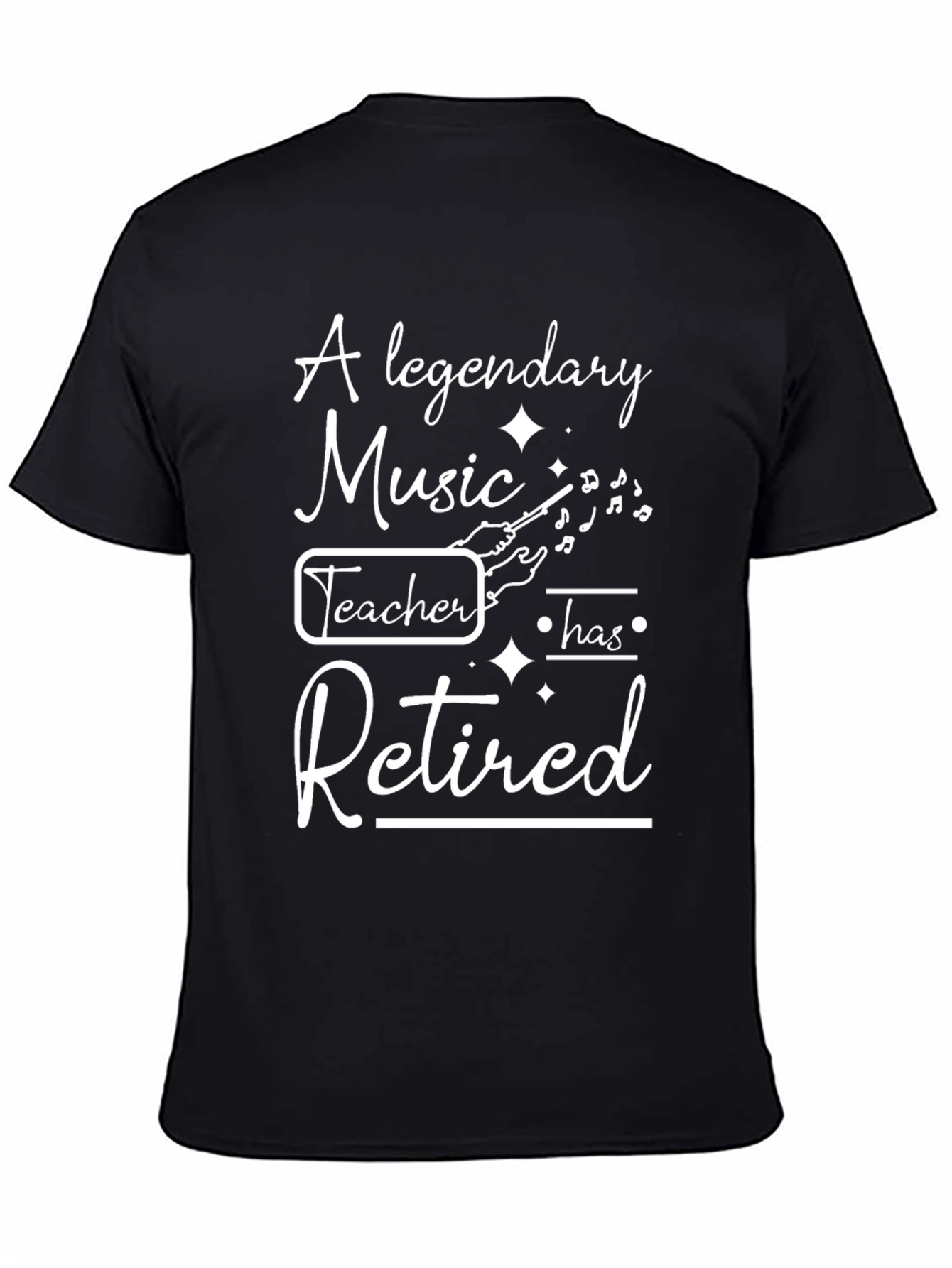 Legendary Music Teacher Retired T-Shirt