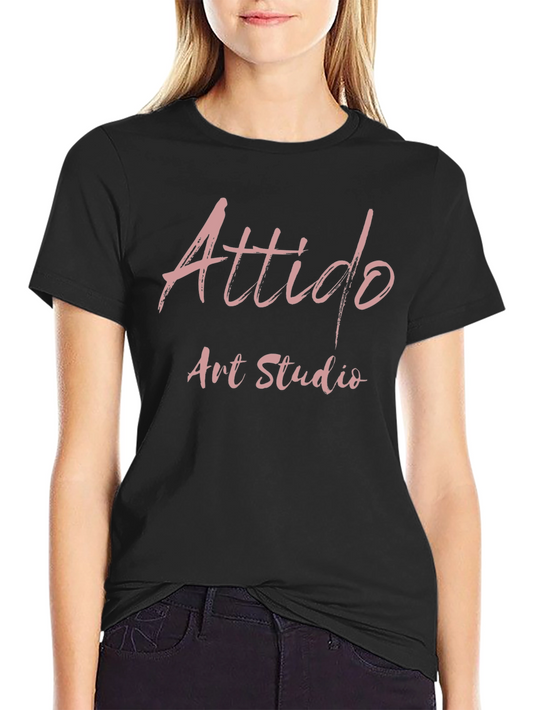 Attido Art Studio Black T-Shirt