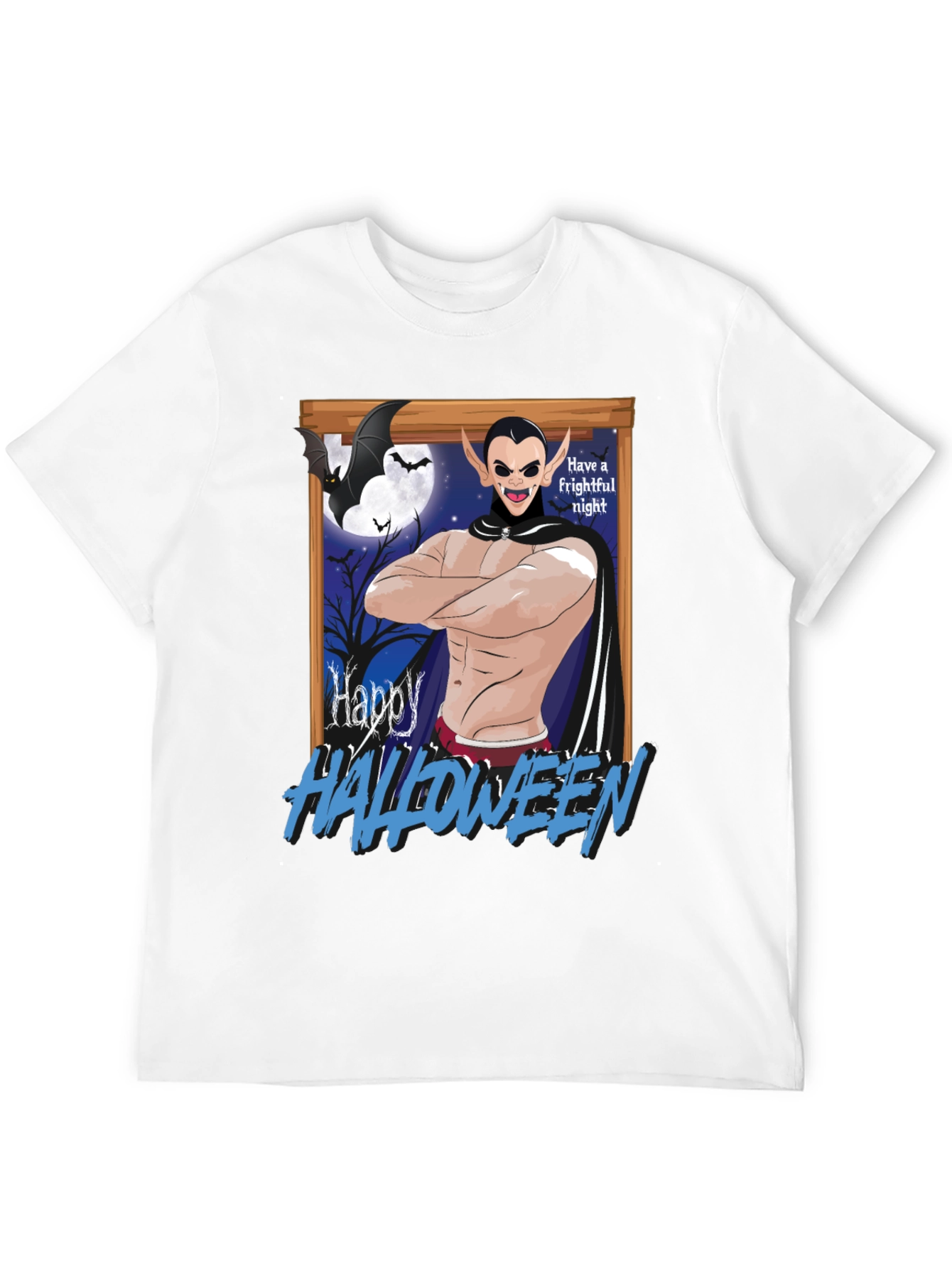 Happy Halloween Dracula Graphic Tee