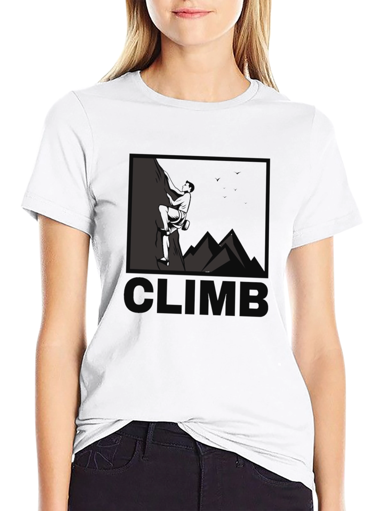 Climb Graphic T-Shirt - Mountain Adventure
