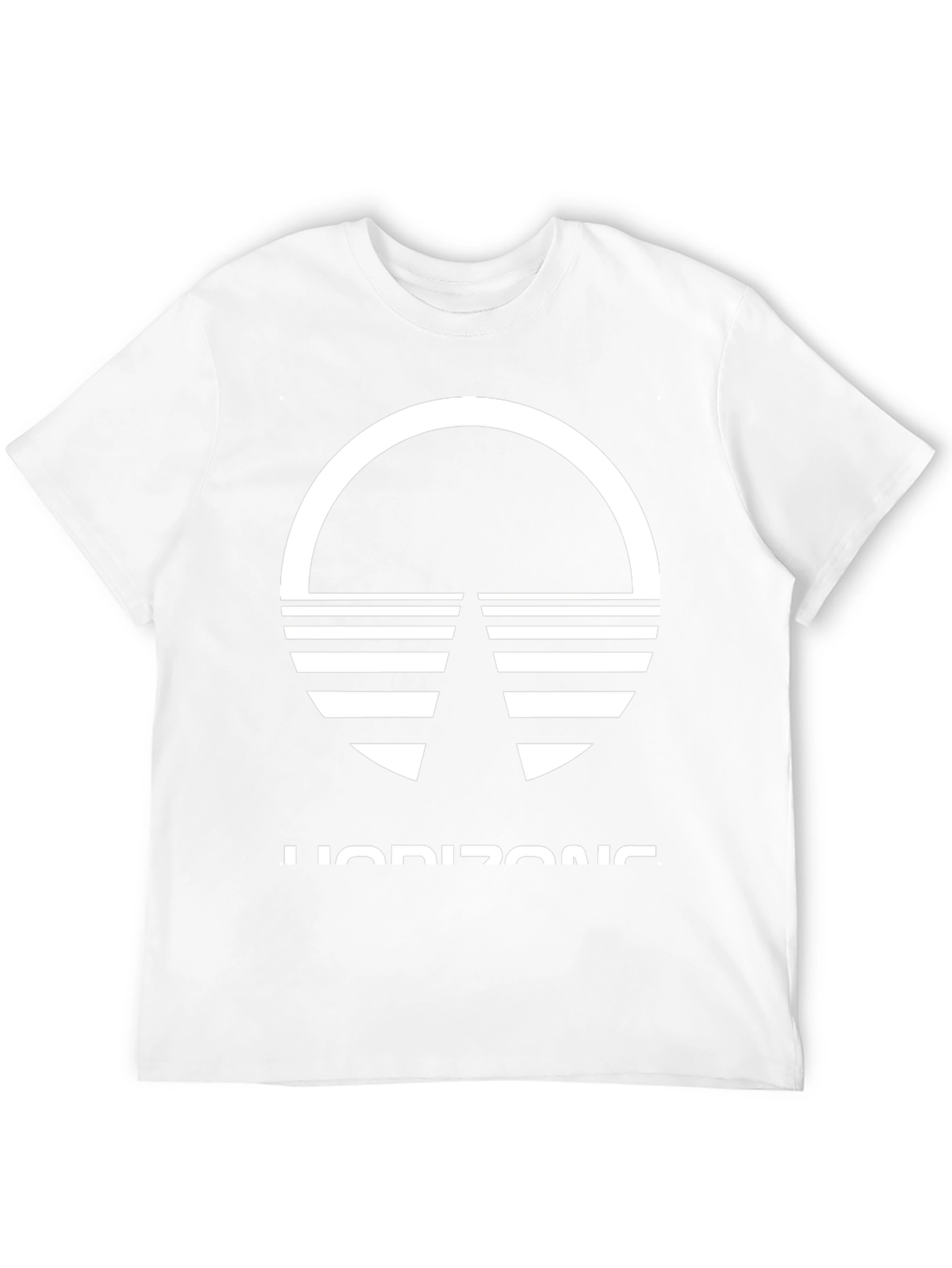 Horizons Graphic Tee - Stylish Black T-Shirt