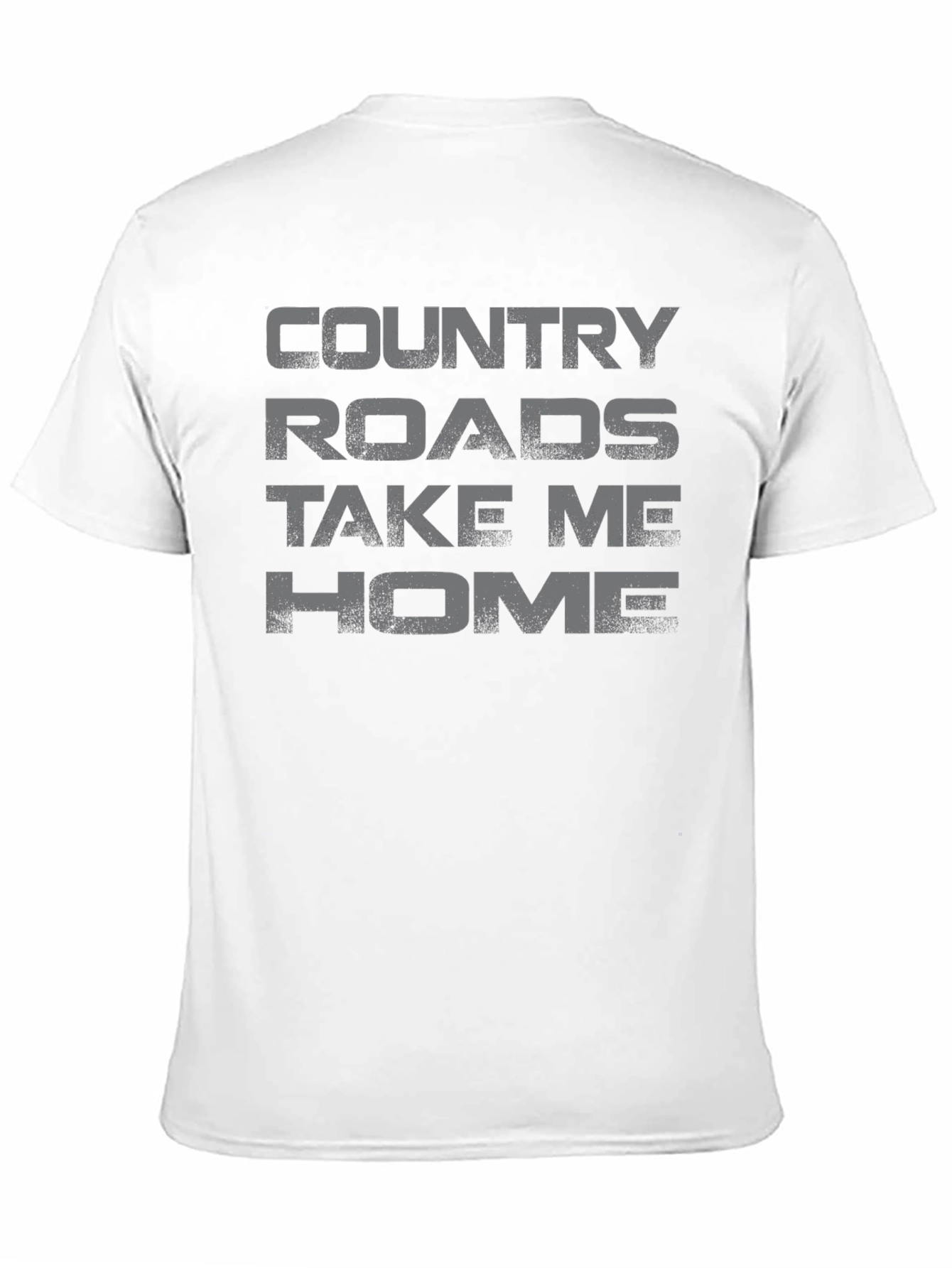 Country Roads Graphic Tee - Soft Cotton Casual Shirt