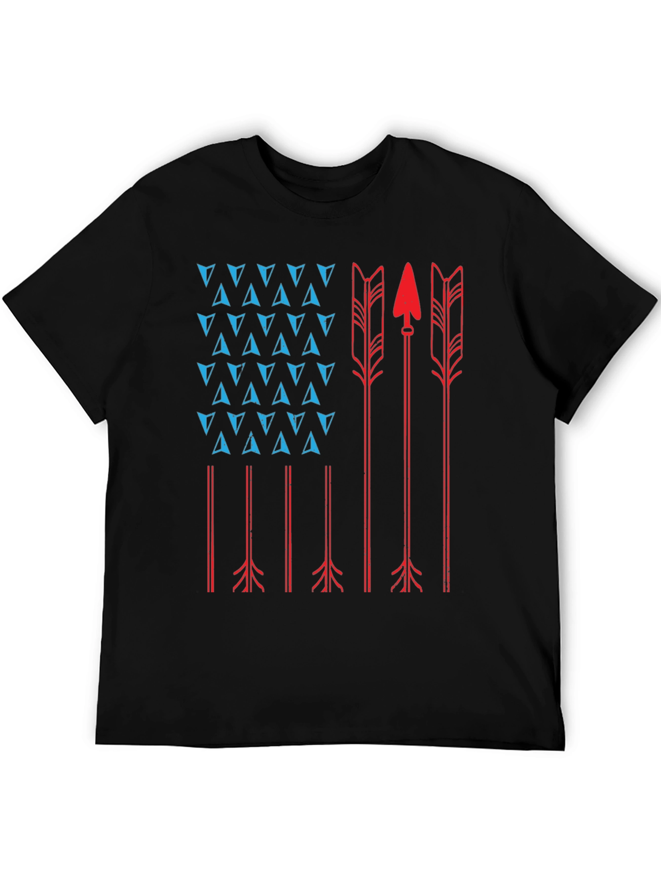 American Flag Arrow T-Shirt - Native Inspired Tee