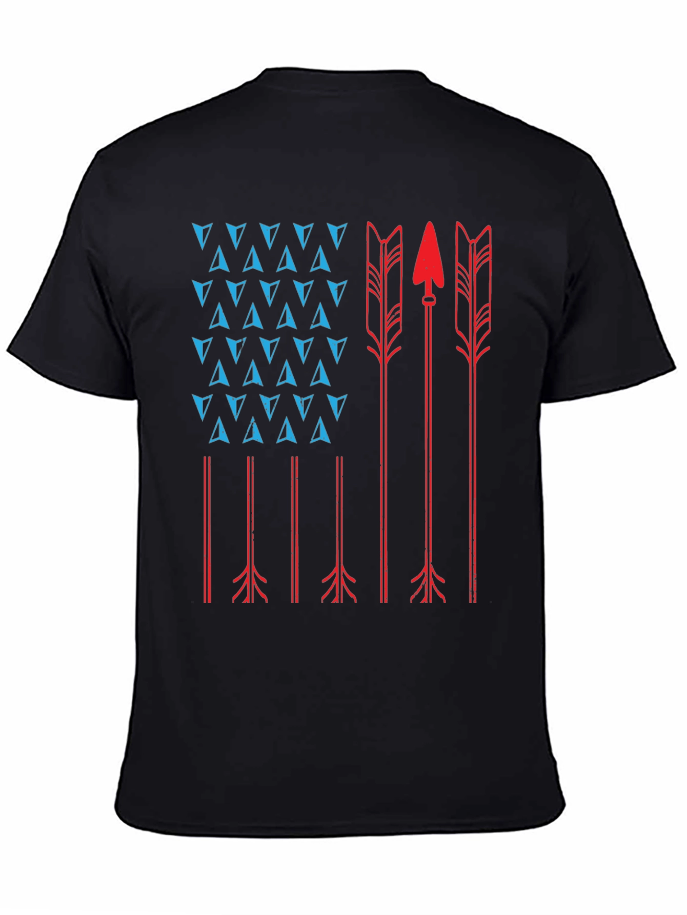 American Flag Arrow T-Shirt - Native Inspired Tee