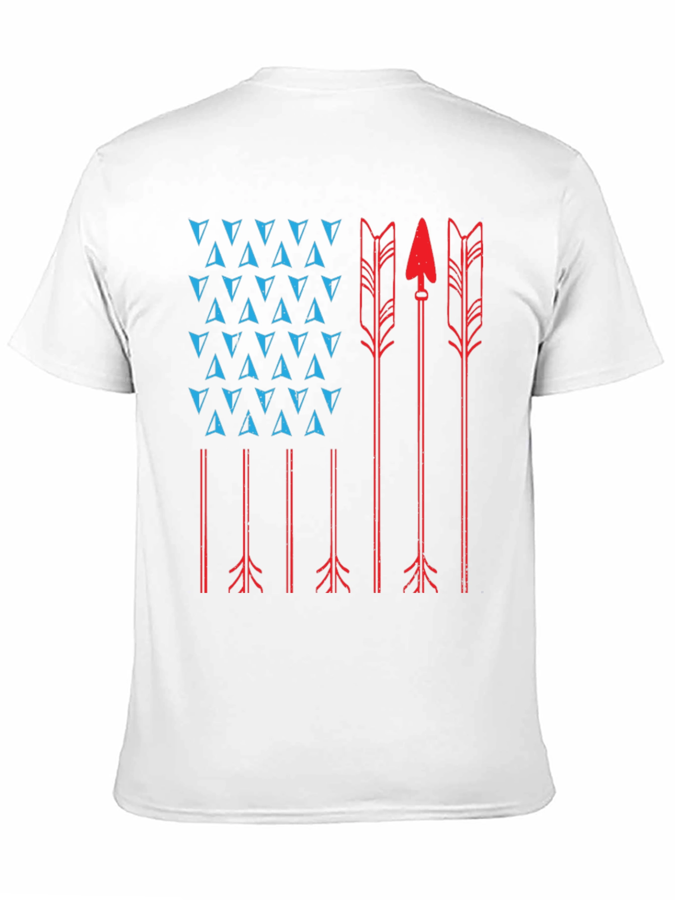 American Flag Arrow T-Shirt - Native Inspired Tee