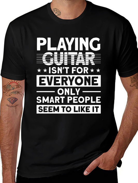 Guitar Player Smart People T-Shirt