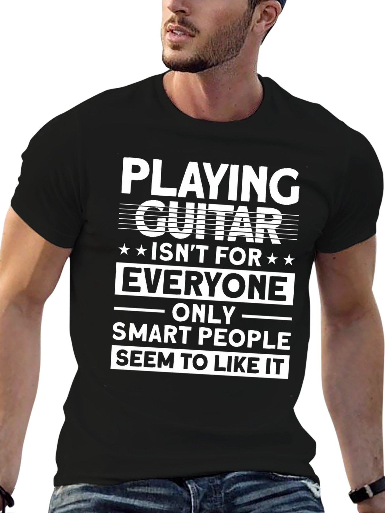 Guitar Player Smart People T-Shirt