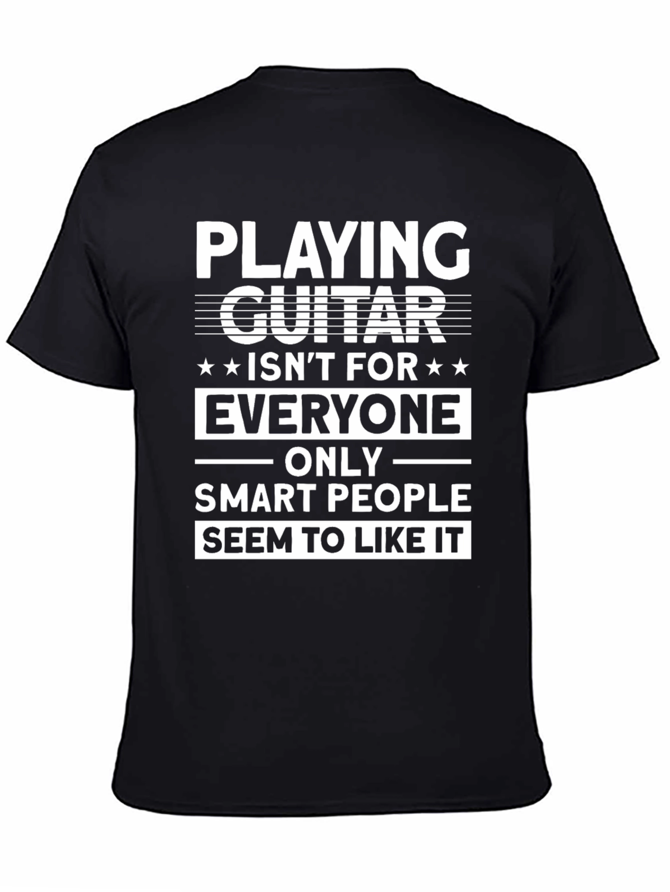 Guitar Player Smart People T-Shirt
