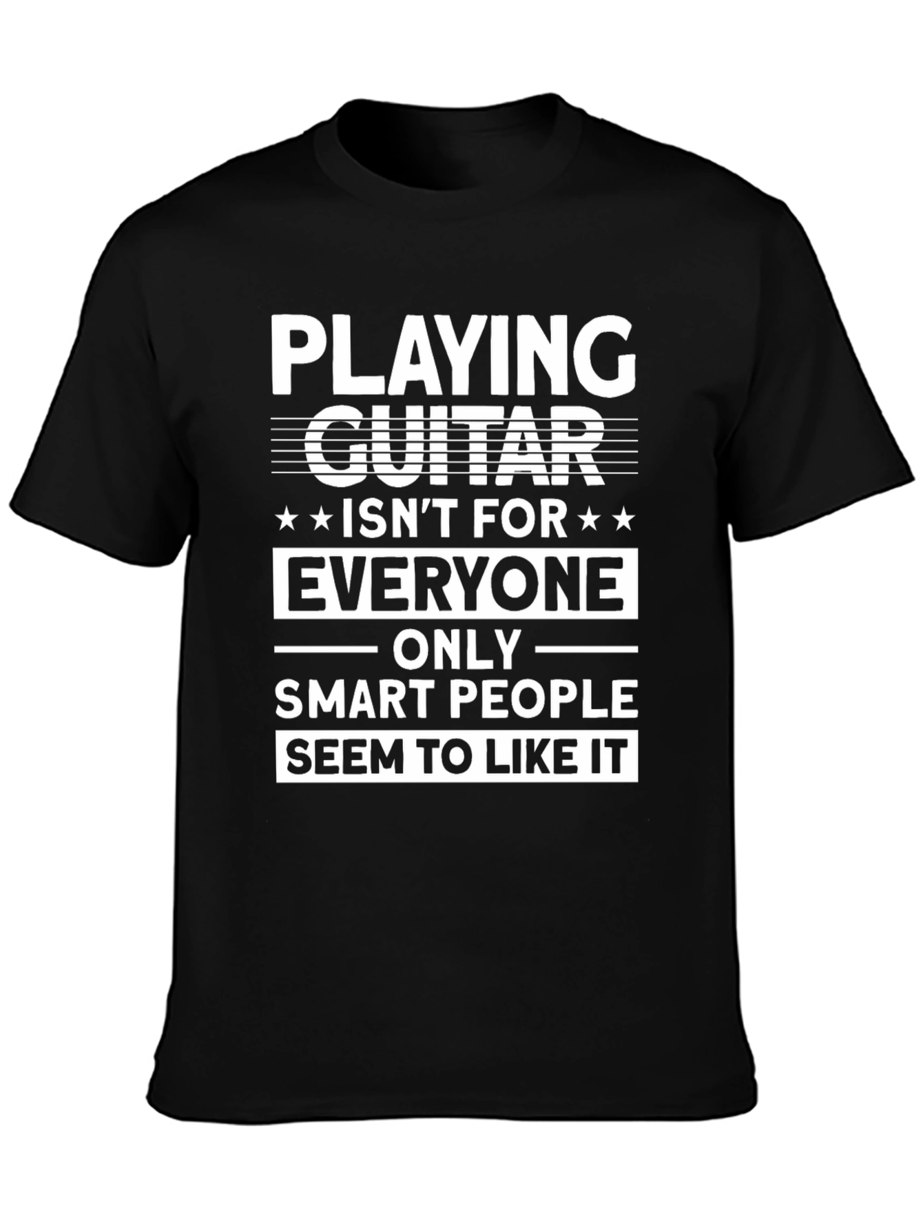 Guitar Player Smart People T-Shirt