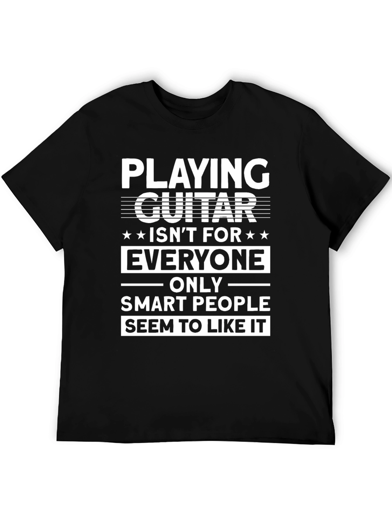 Guitar Player Smart People T-Shirt