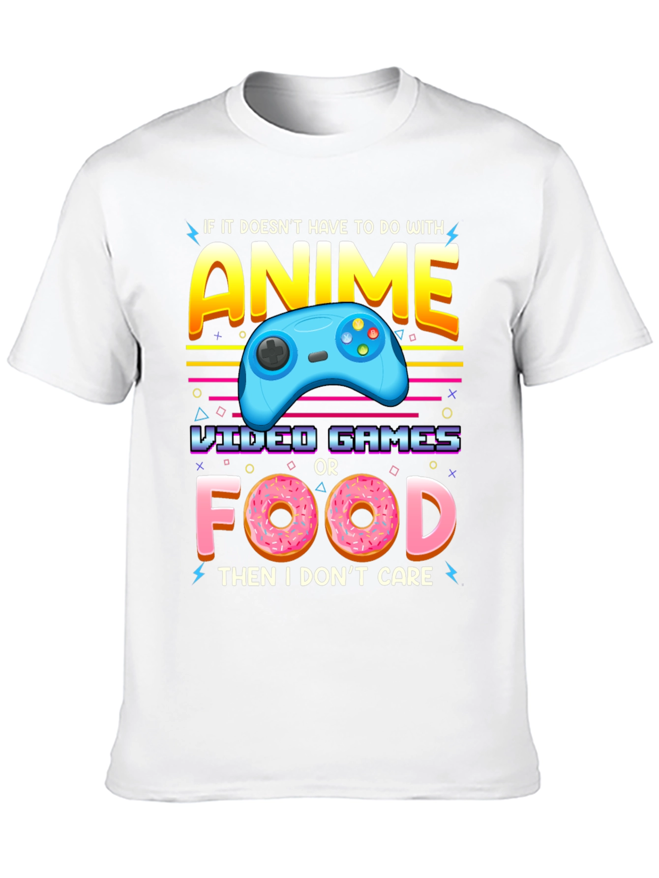 Anime Video Games Food T-Shirt