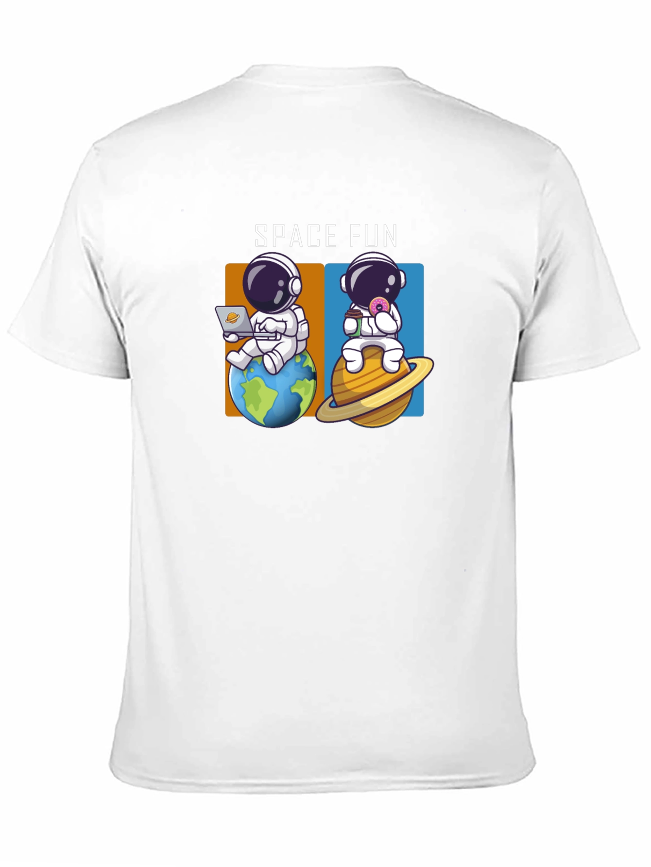Space Fun Astronaut T-Shirt - Black