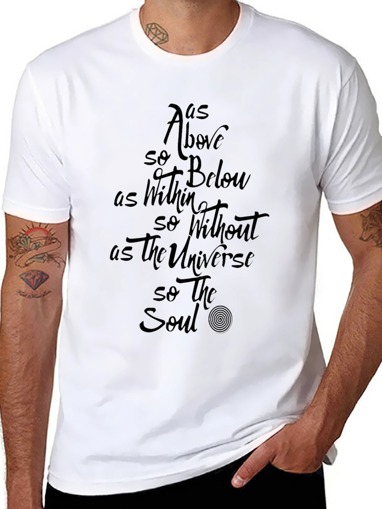 As Above So Below T-Shirt - Unisex Graphic Tee
