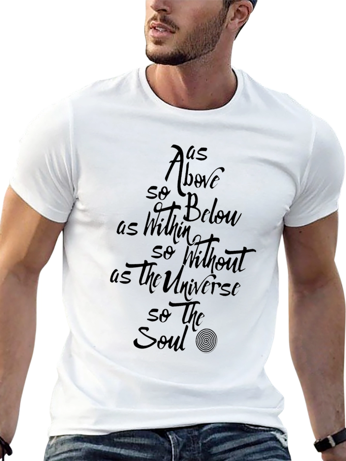 As Above So Below T-Shirt - Unisex Graphic Tee