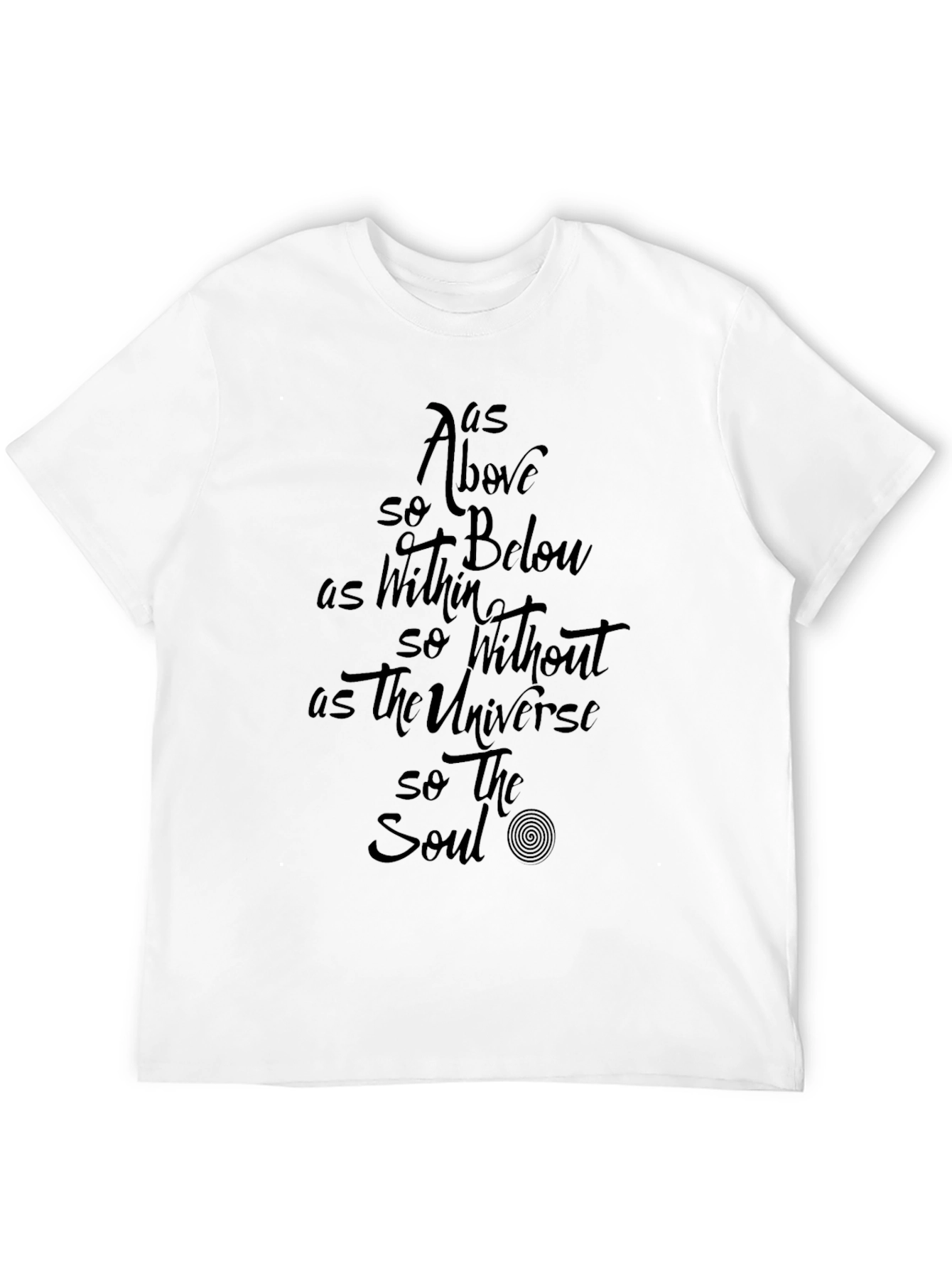 As Above So Below T-Shirt - Unisex Graphic Tee