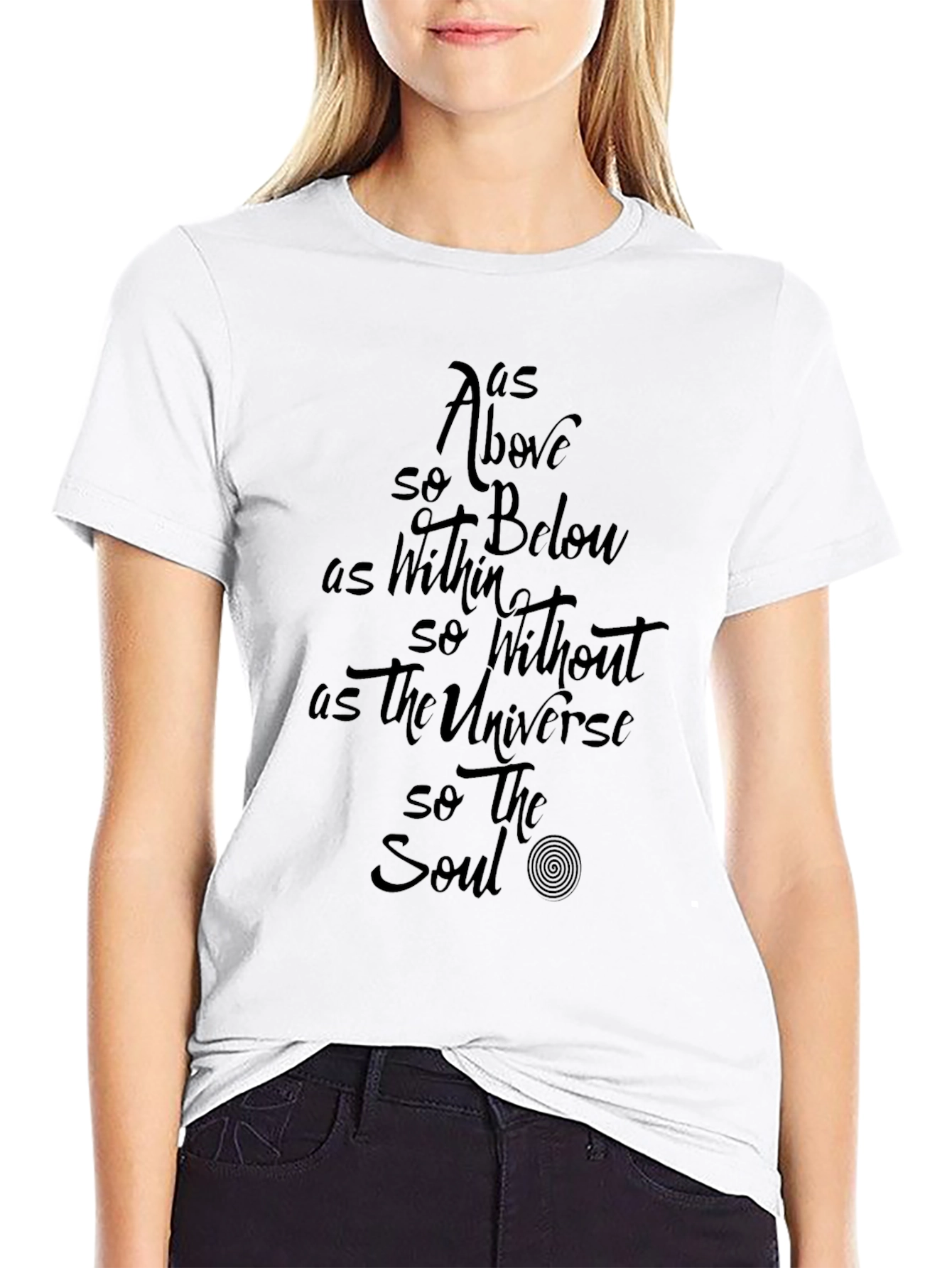 As Above So Below T-Shirt - Unisex Graphic Tee
