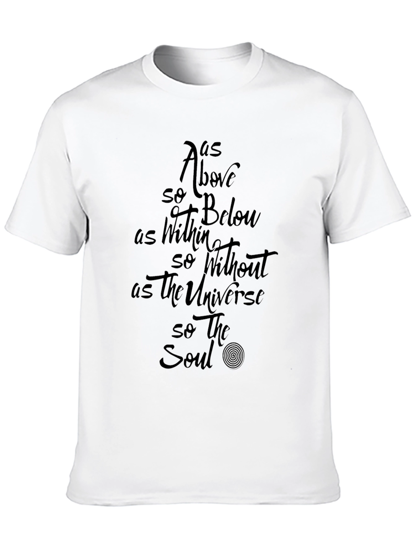 As Above So Below T-Shirt - Unisex Graphic Tee