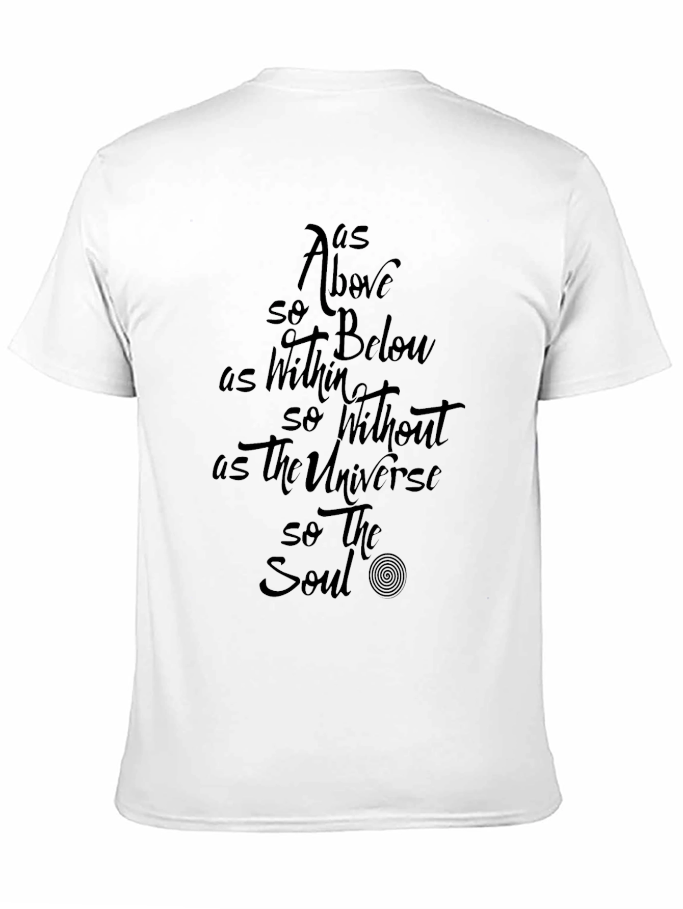 As Above So Below T-Shirt - Unisex Graphic Tee