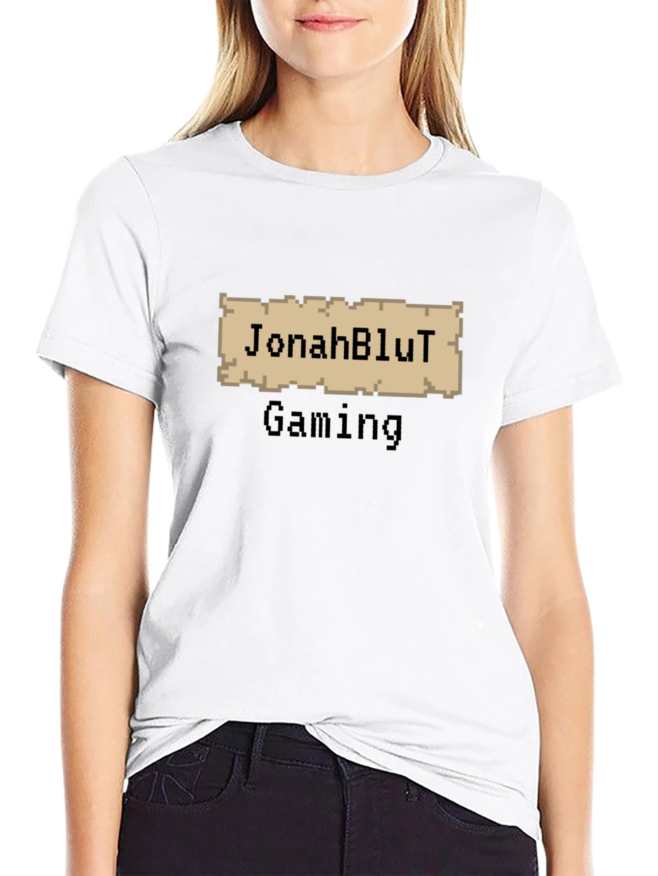 JonahBluT Gaming Black T-Shirt