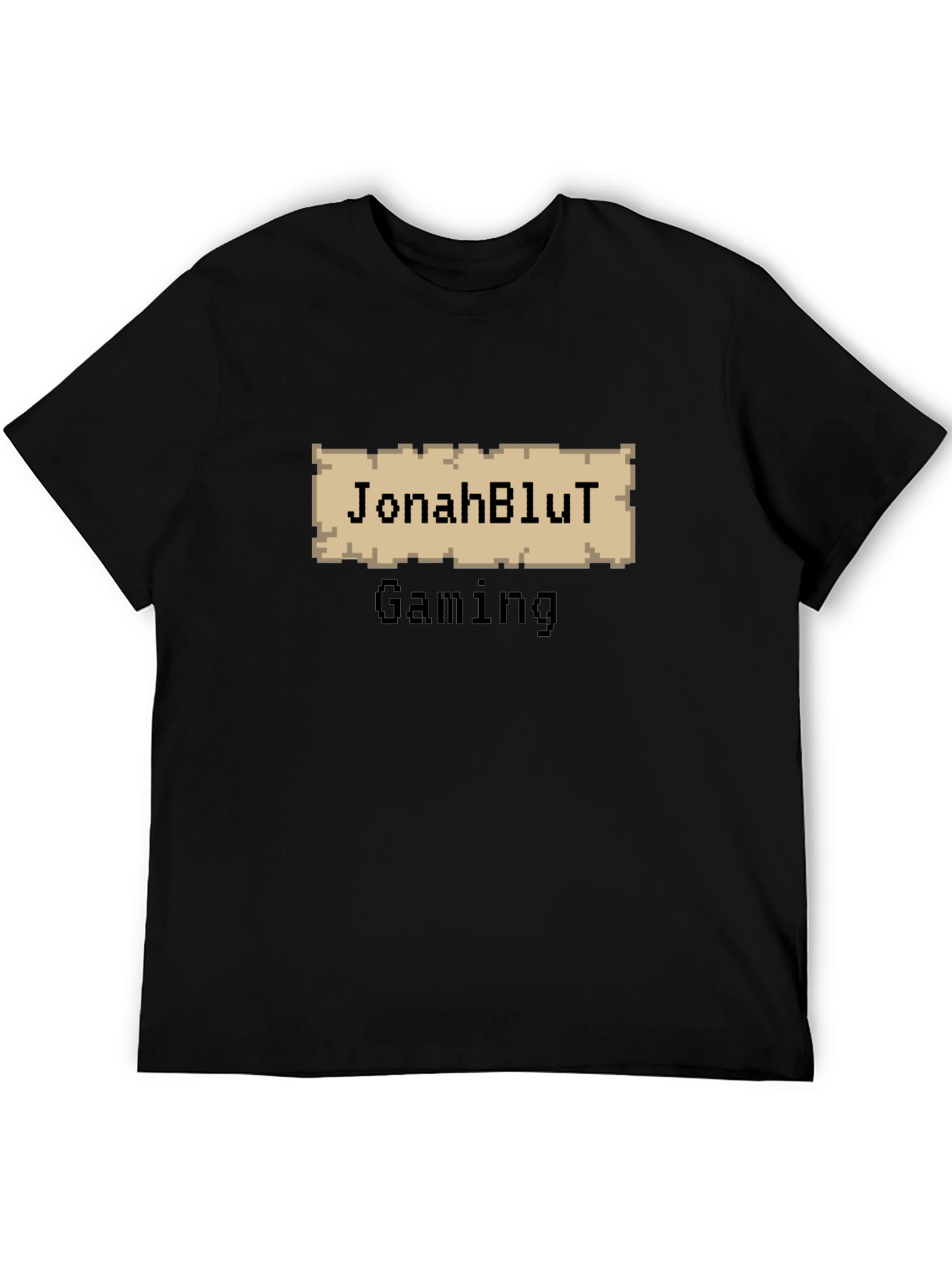 JonahBluT Gaming Black T-Shirt