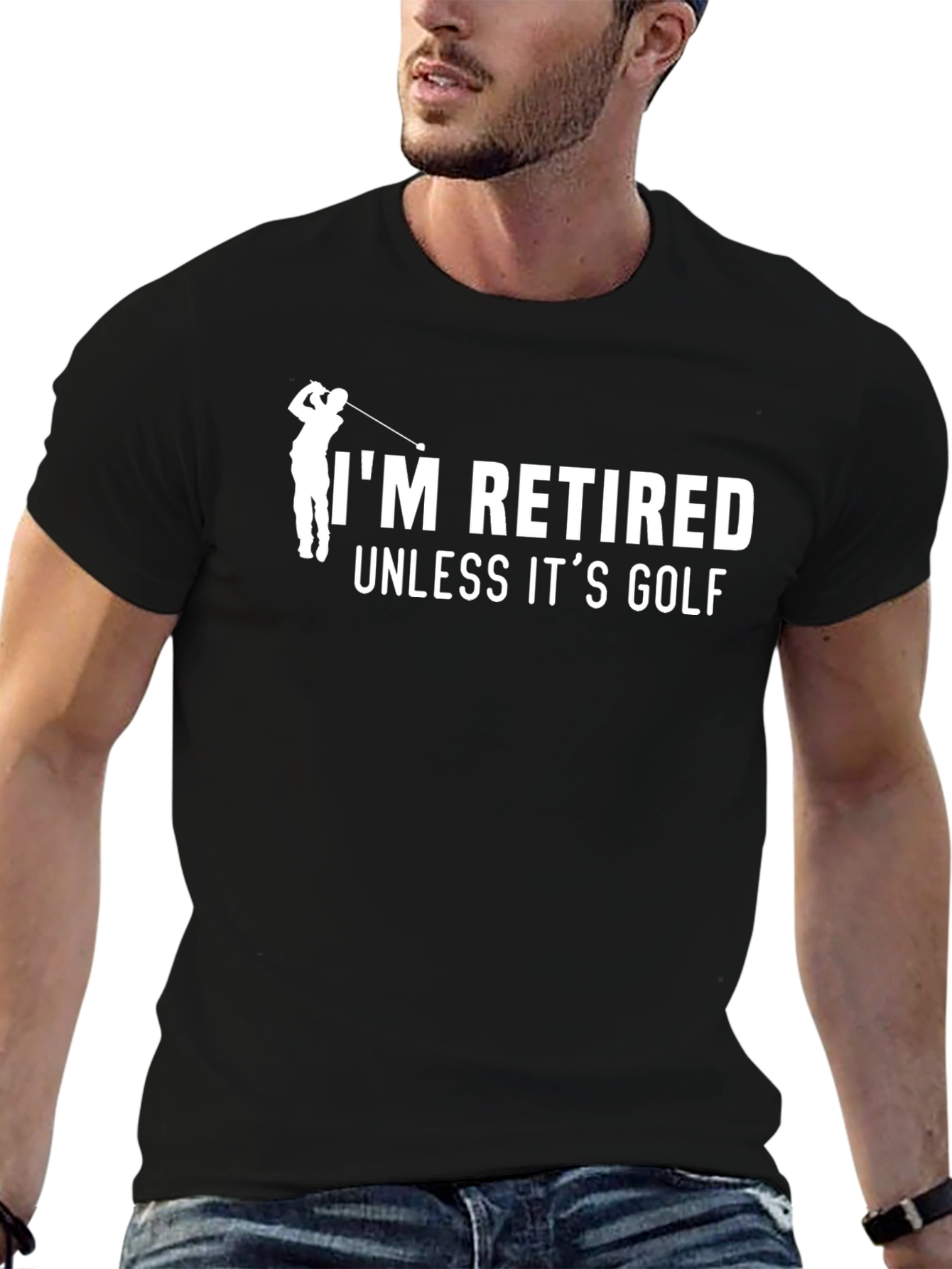 Retired Unless Its Golf Graphic T-Shirt