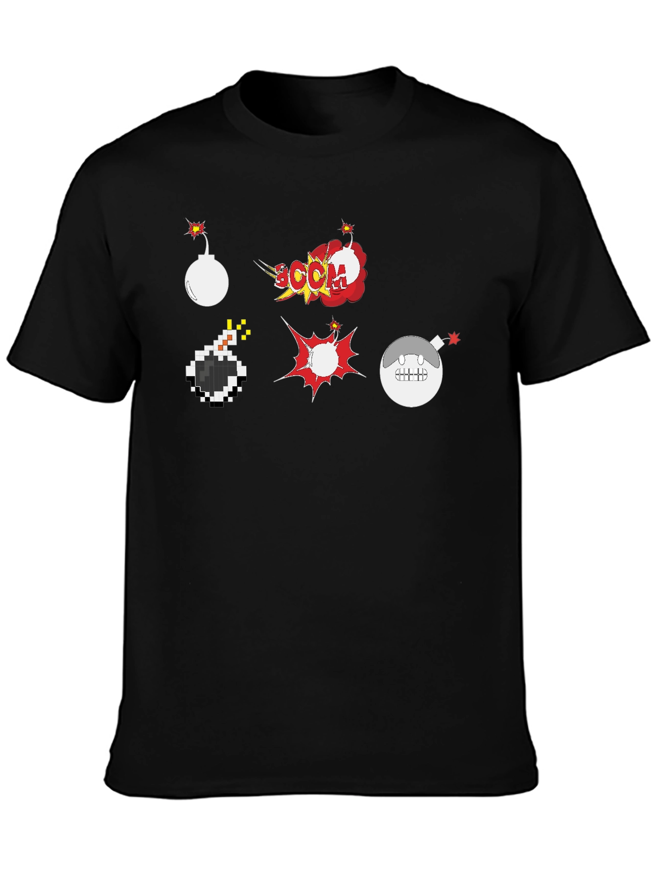 Boom Graphic Tee - Fun & Explosive Design!