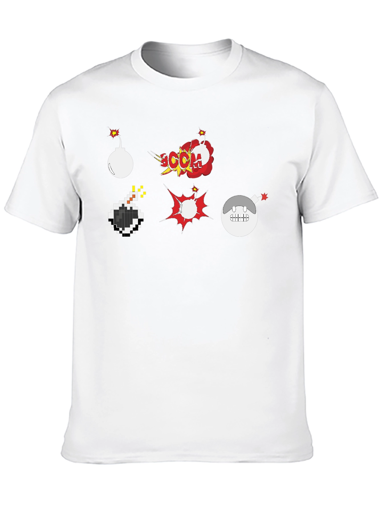 Boom Graphic Tee - Fun & Explosive Design!