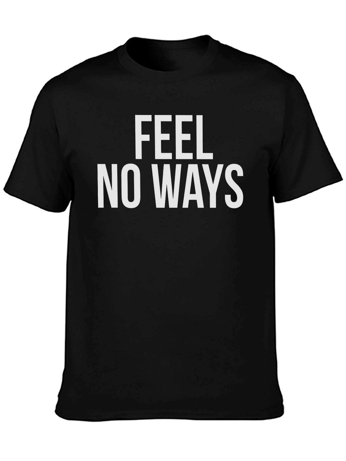 Feel No Ways Graphic Tee - Black