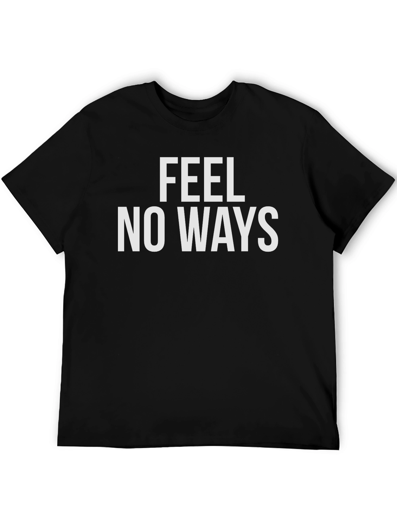 Feel No Ways Graphic Tee - Black