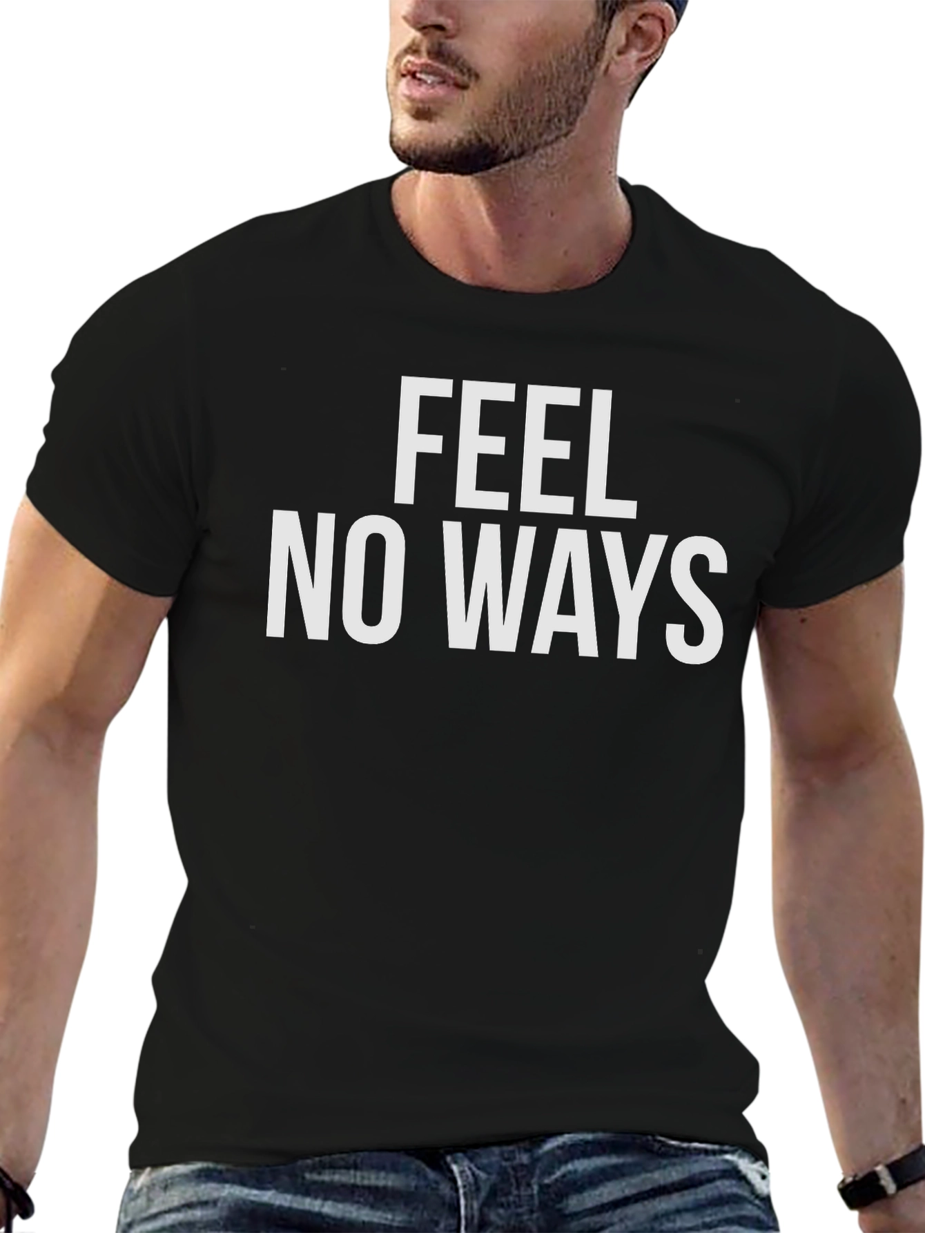Feel No Ways Graphic Tee - Black