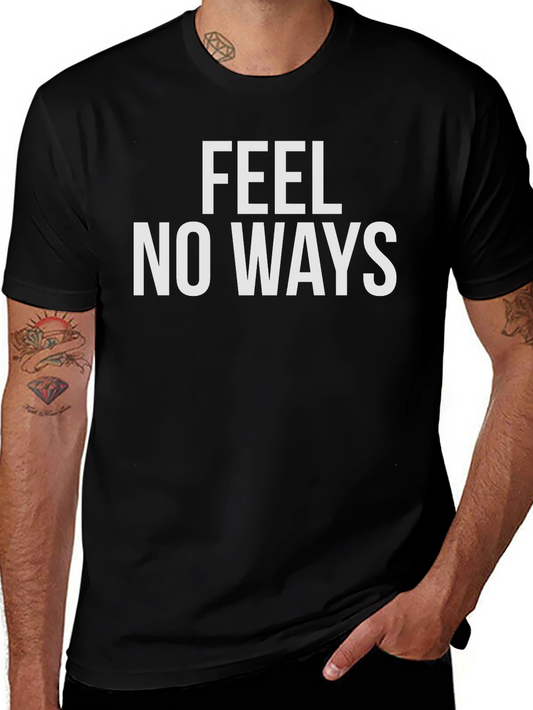 Feel No Ways Graphic Tee - Black