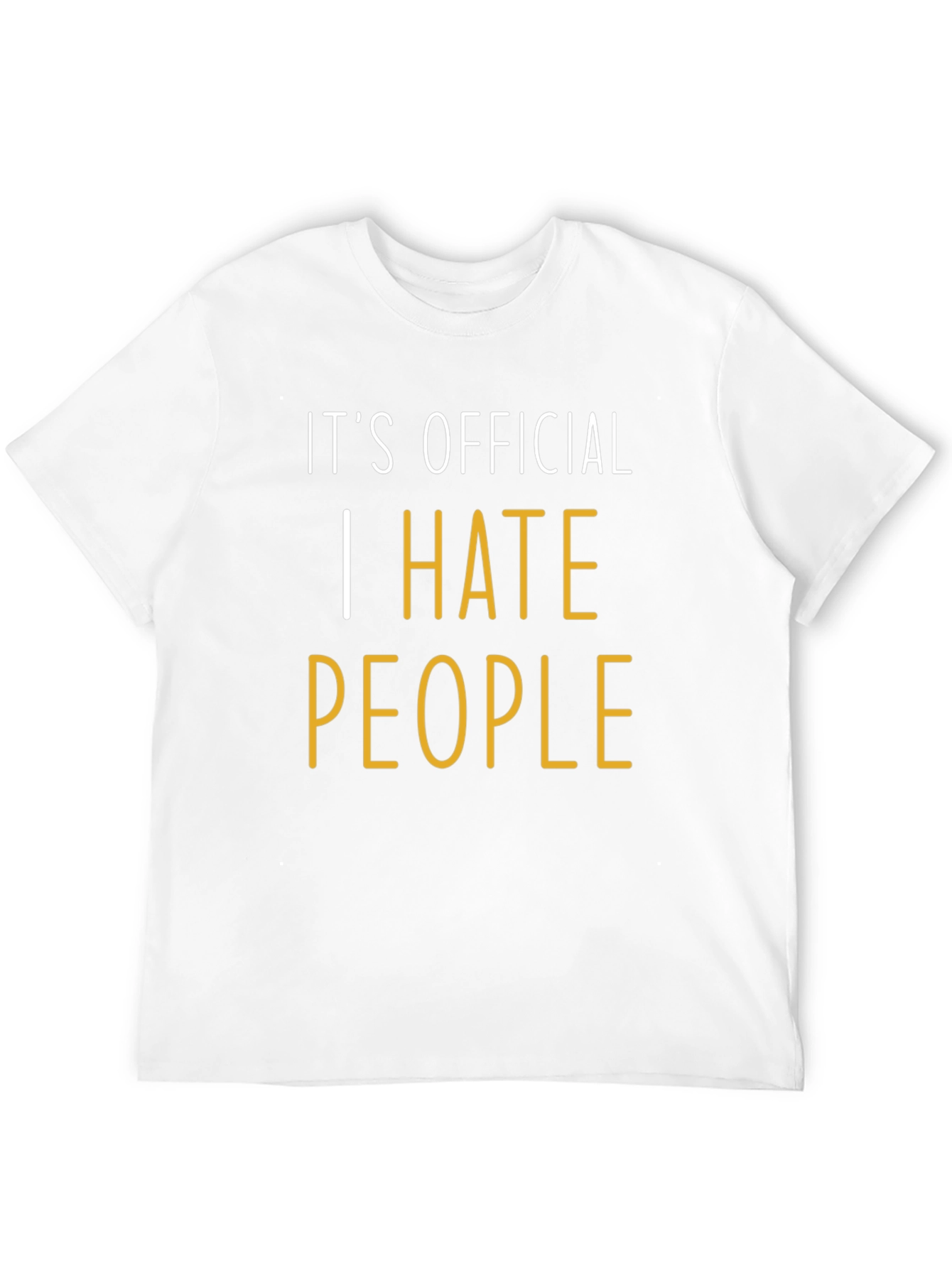 I Hate People T-Shirt - Official Funny Tee