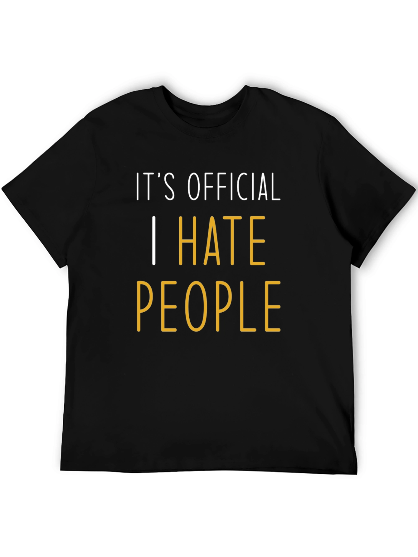 I Hate People T-Shirt - Official Funny Tee